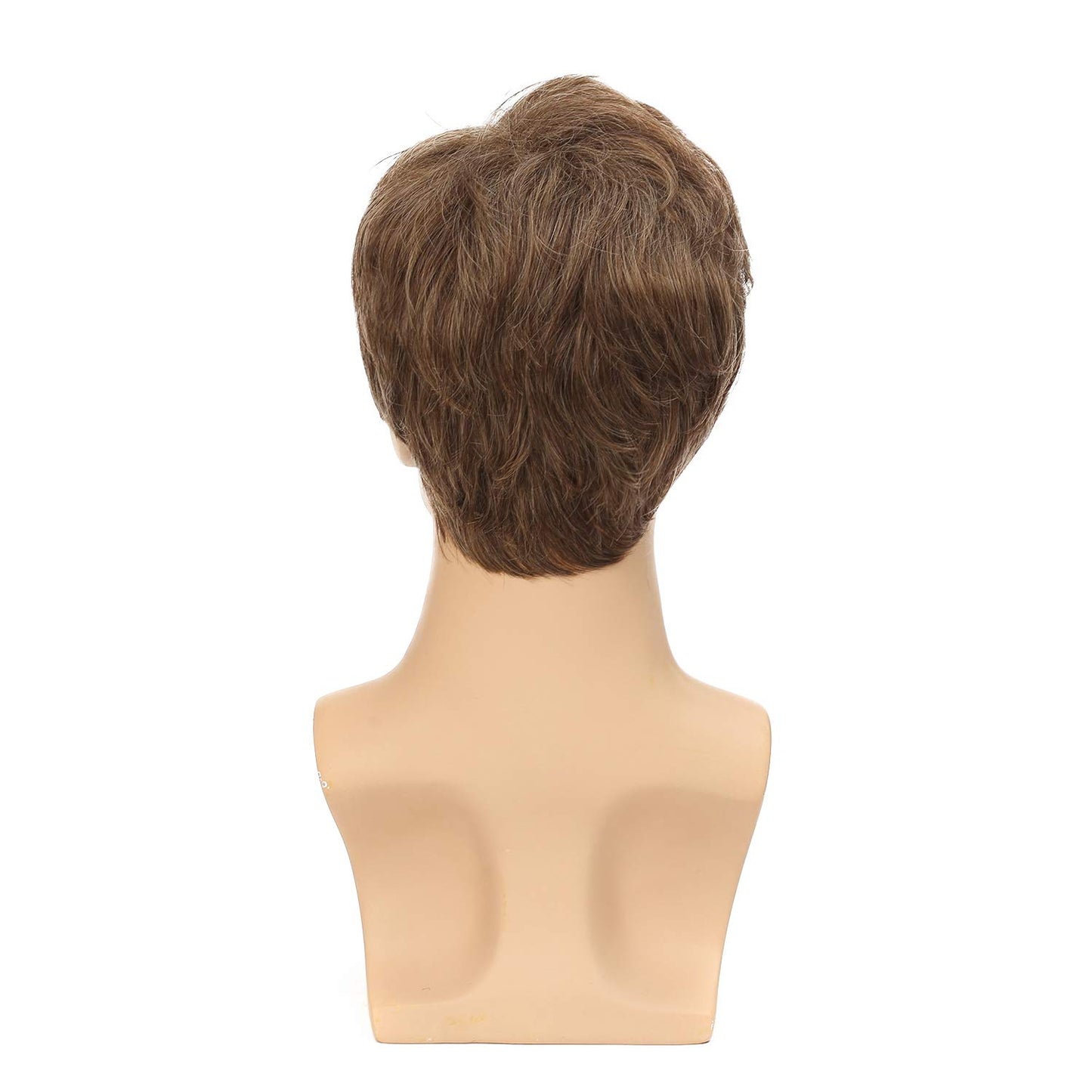 Mens Short Wig Synthetic Replacement Costume Natural Hair Wigs