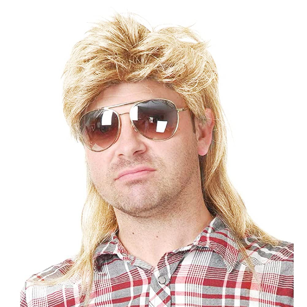 Mens Short Wig Synthetic Replacement Costume Natural Hair Wigs