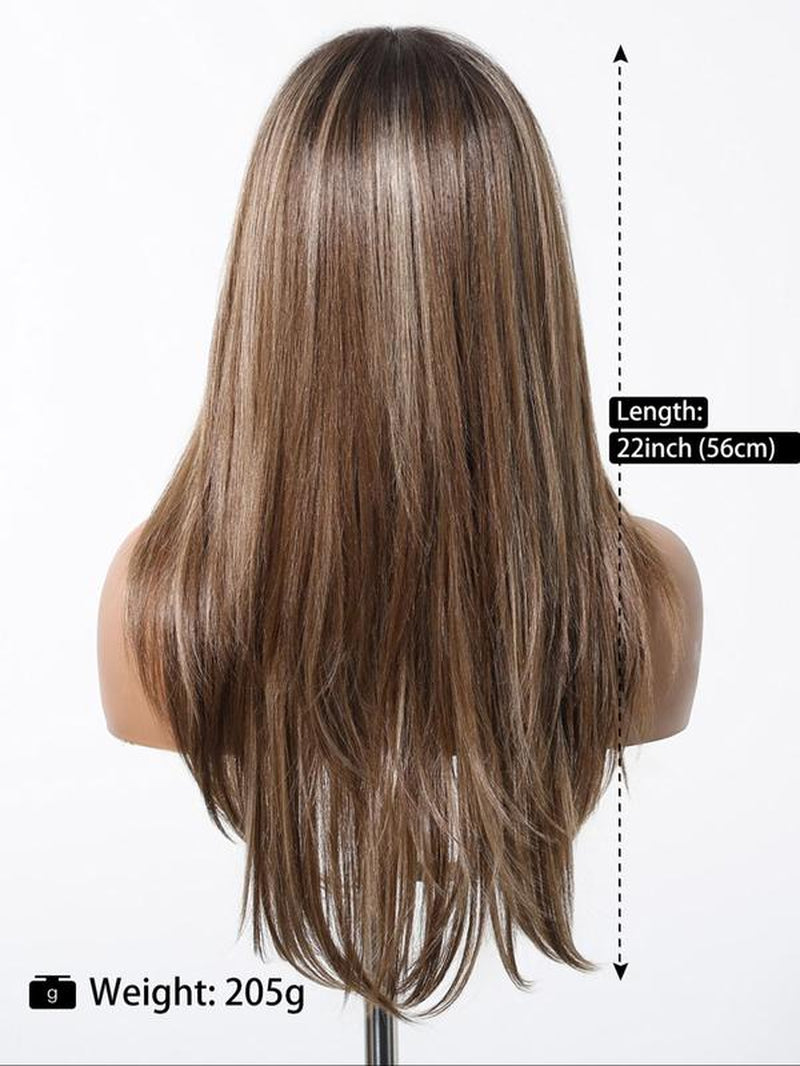Long Straight - Gorgeous Fluffy Wigs without Bangs