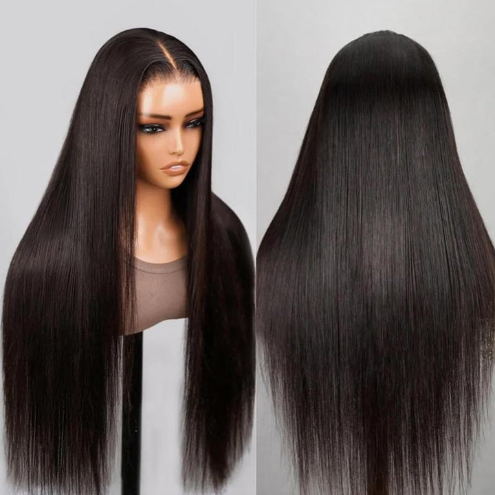 Straight HD Lace Front Wig – Brazilian Virgin Human Hair