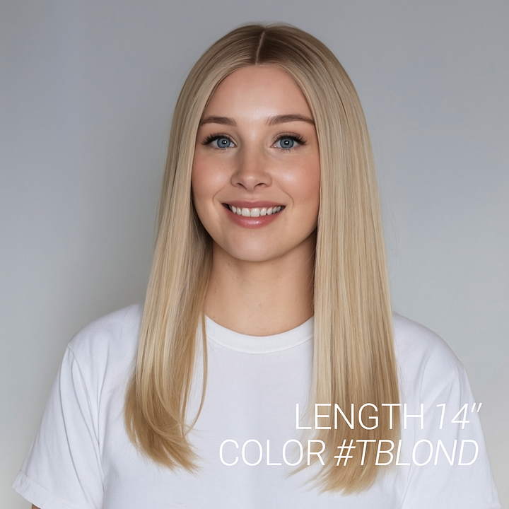 Realistic Mono Front Hair System – 100% Hand-Tied