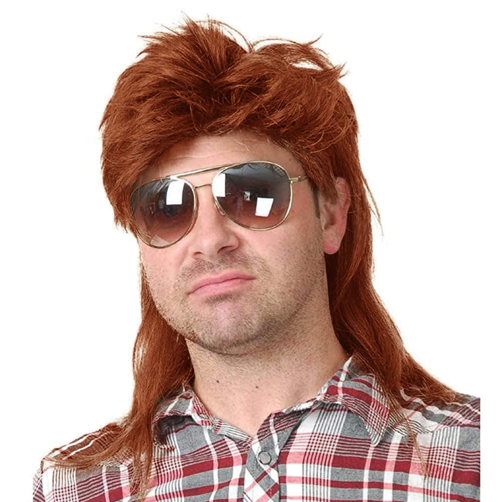 Mens Short Wig Synthetic Replacement Costume Natural Hair Wigs