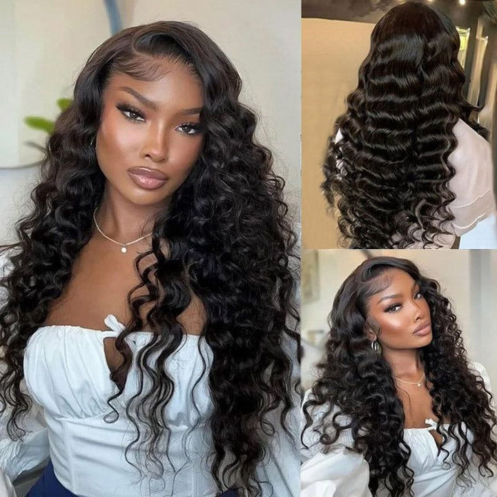 HD Lace Front Deep Wave Wig Human Hair