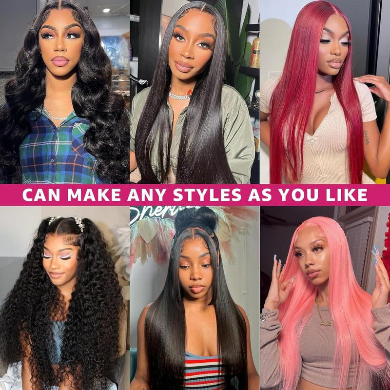 Straight HD Lace Front Wig – Brazilian Virgin Human Hair
