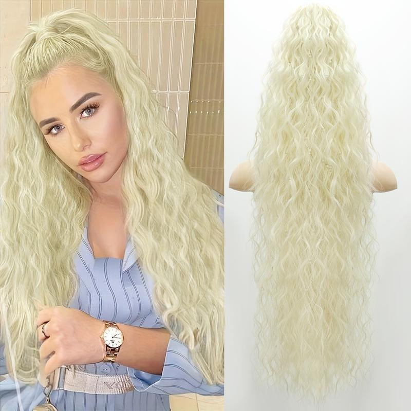 30" Long Wavy Claw Ponytail Extension