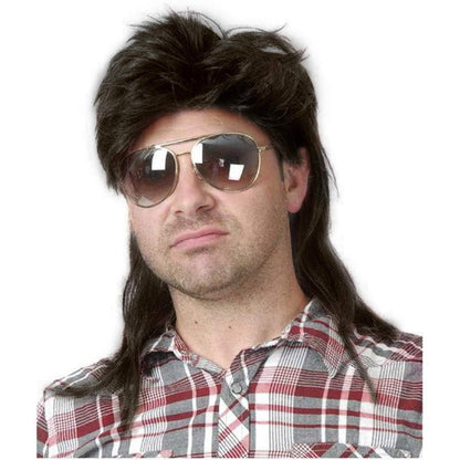 Mens Short  Wig Synthetic Replacement Costume Natural Hair Wigs