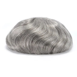 Lightweight V-Loop Men’s Toupee – 0.06mm Thin Skin Base