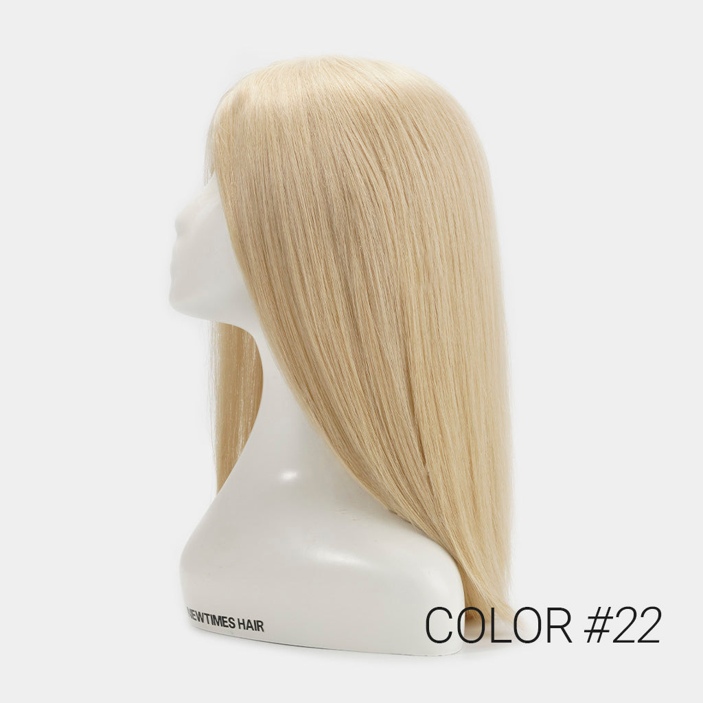 Realistic Mono Front Hair System – 100% Hand-Tied