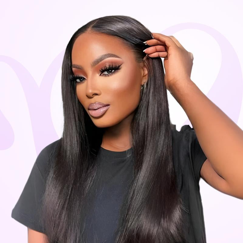 Straight Lace Front Wig for Women – Fluffy, Natural Look, No Bangs