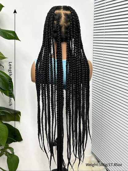 36 Inch Synthetic Braided Glueless Wigs 