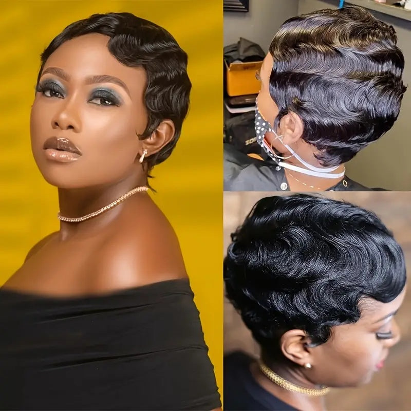 6-inchShort Wig For Remy Hair, Fairy Wig