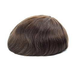 Full Swiss Lace Hair System Realistic Hairline for Men
