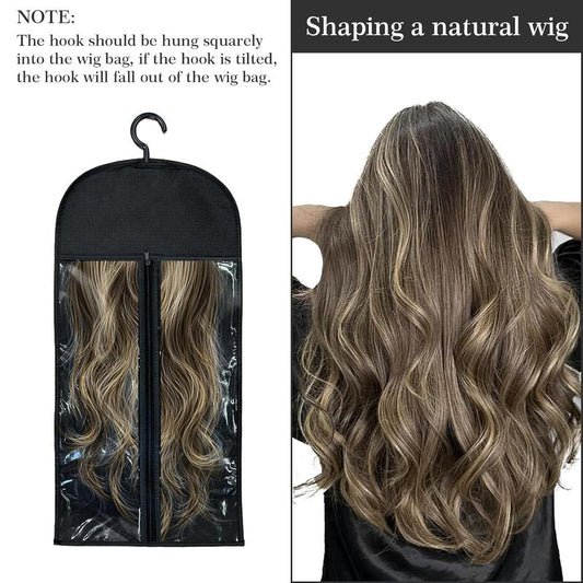 6PCS Wig Storage Bags with Hanger
