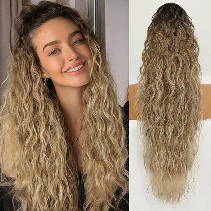 30" Long Wavy Claw Ponytail Extension