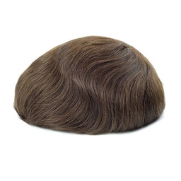 Full Swiss Lace Hair System Realistic Hairline for Men