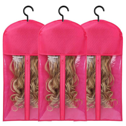 6PCS Wig Storage Bags with Hanger