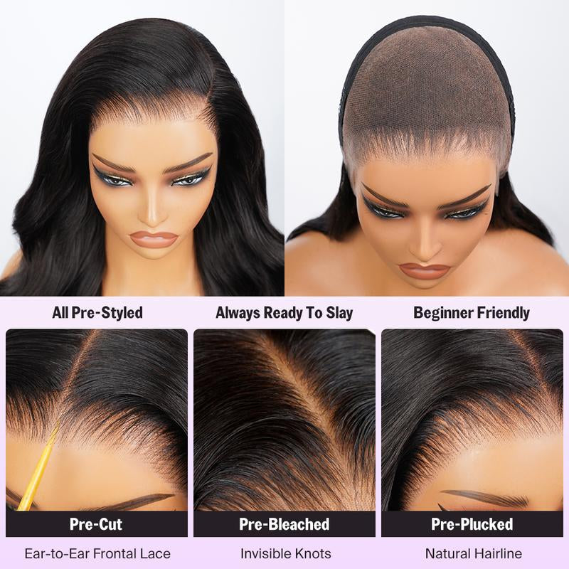 Straight Lace Front Wig for Women – Fluffy, Natural Look, No Bangs