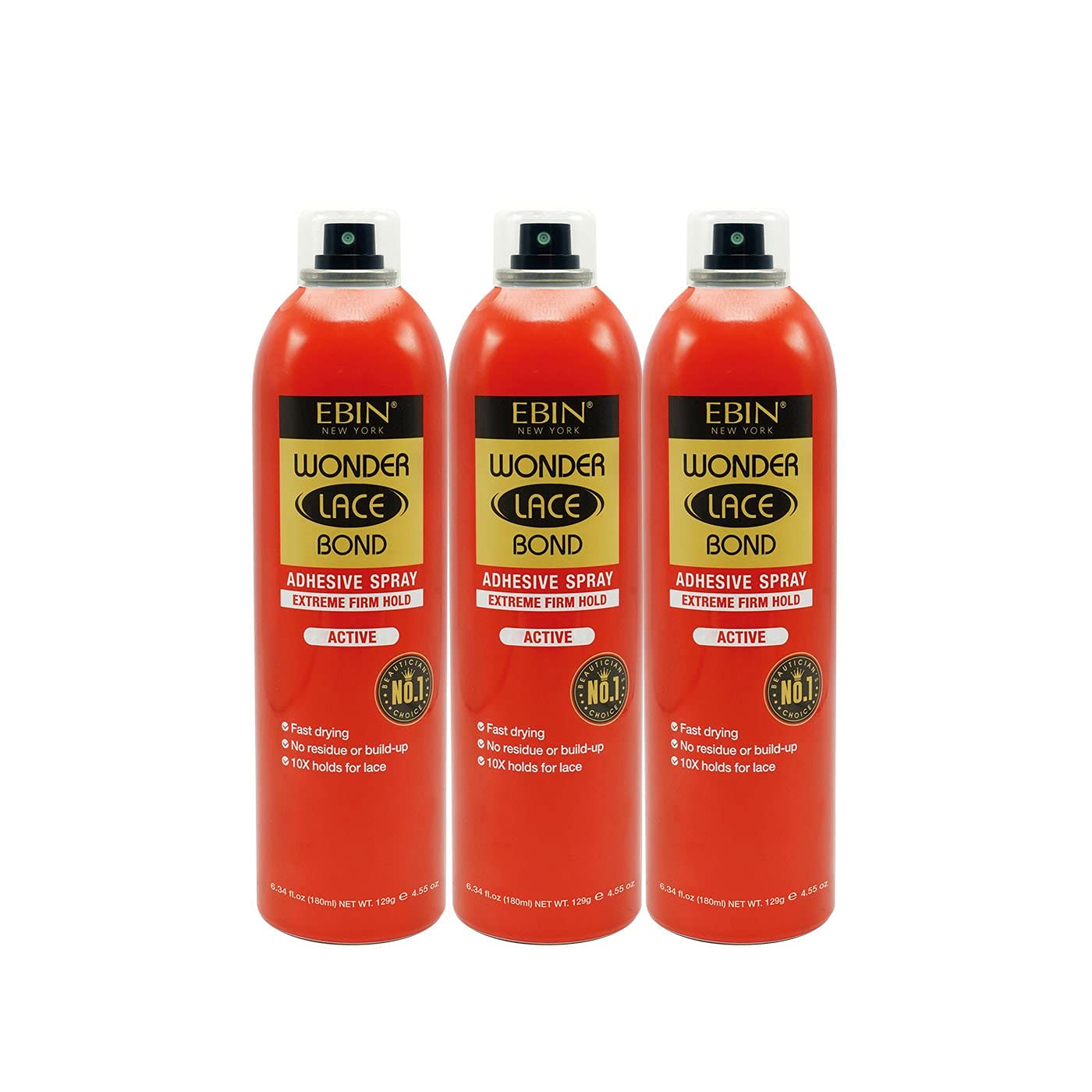 Wonder Lace Bond Adhesive Spray Original 3-Pack