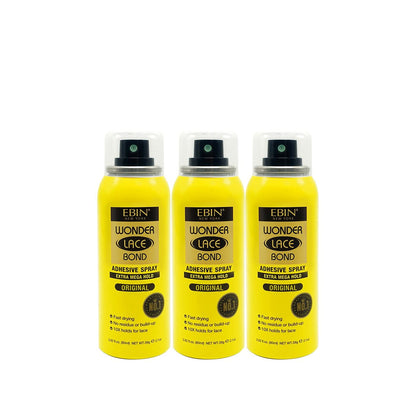 Wonder Lace Bond Adhesive Spray Original 3-Pack