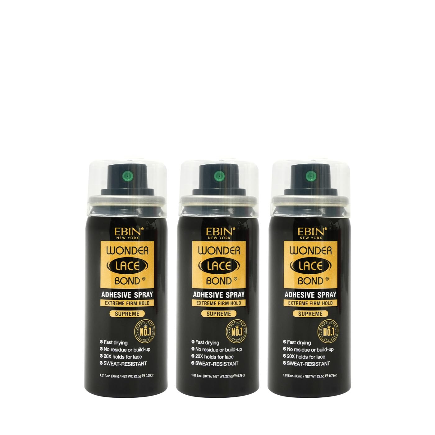 Wonder Lace Bond Adhesive Spray Original 3-Pack