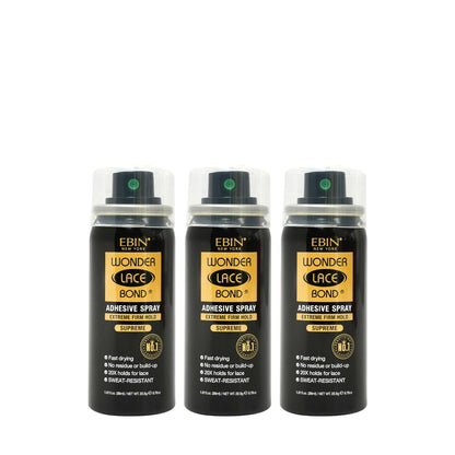 Wonder Lace Bond Adhesive Spray Original 3-Pack
