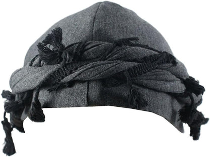 Turban for Men Vintage Twist Head Wraps Durag Satin Lined Halo Turban for Women Modal and Satin Scarf Tie