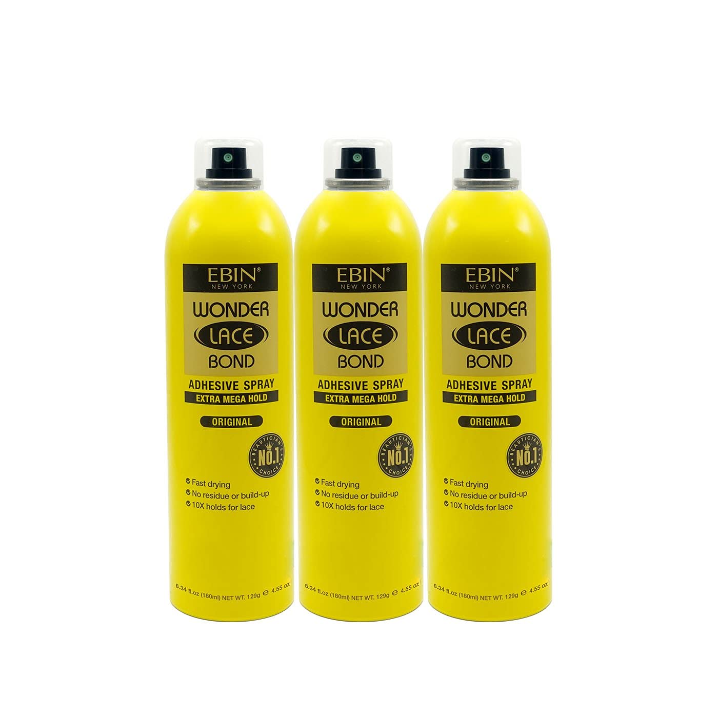 Wonder Lace Bond Adhesive Spray Original 3-Pack