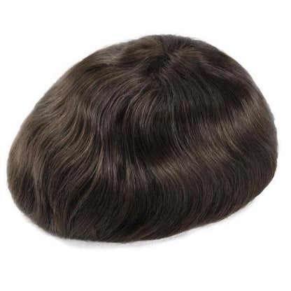UTS 0.03Mm Ultra Thin Skin V-Looped Men'S Hairpieces Human Hair