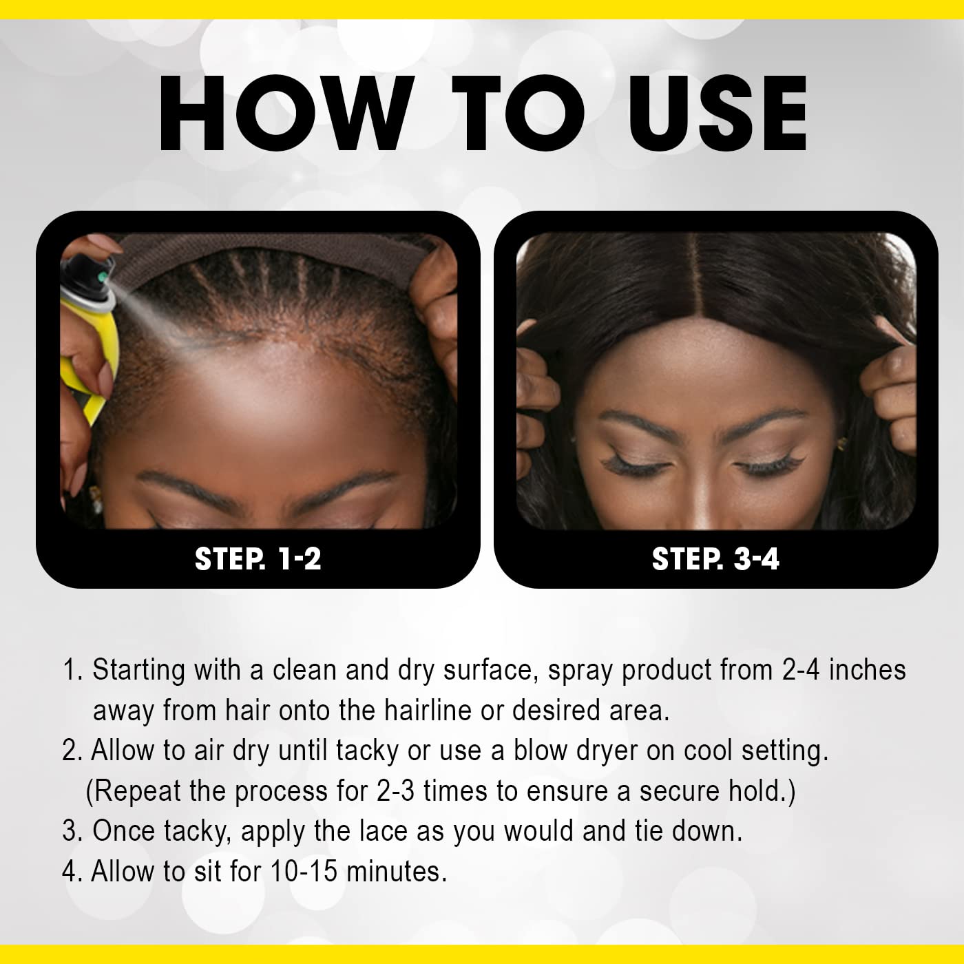 Wonder Lace Bond Adhesive Spray Original 3-Pack