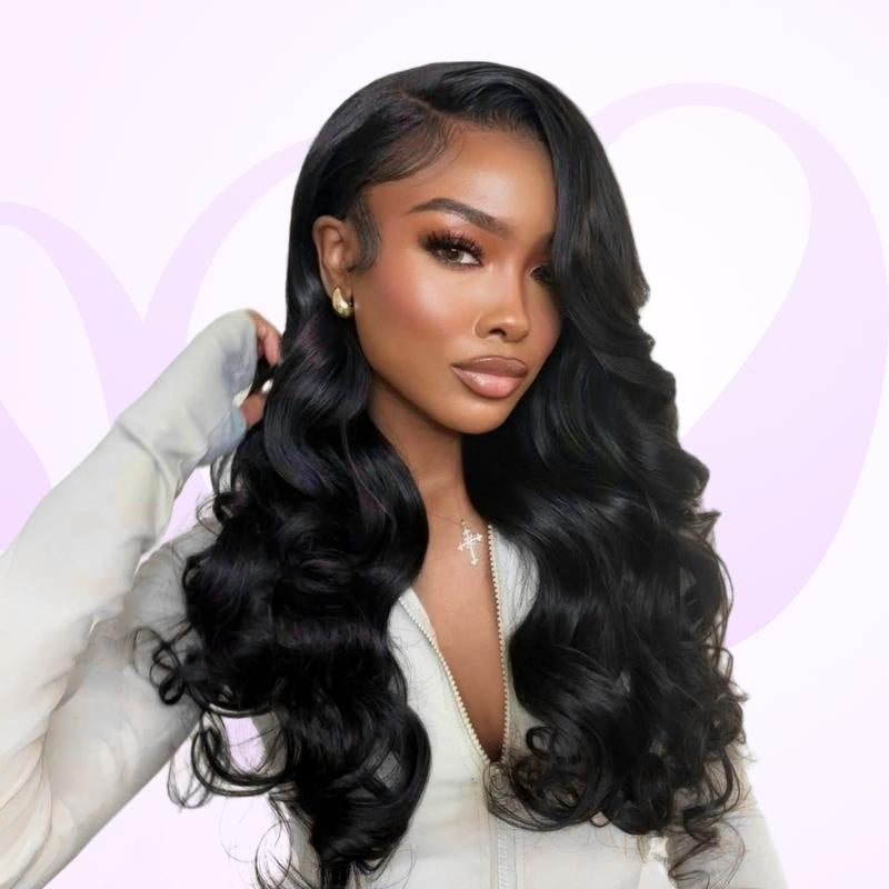 Straight Lace Front Wig for Women – Fluffy, Natural Look, No Bangs