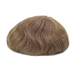Full Swiss Lace Hair System Realistic Hairline for Men