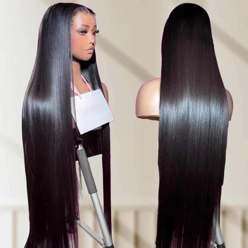 Straight HD Lace Front Wig – Brazilian Virgin Human Hair