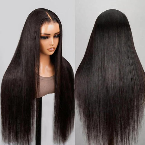 Straight HD Lace Front Wig – Brazilian Virgin Human Hair