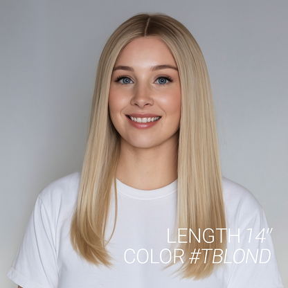 Realistic Mono Front Hair System – 100% Hand-Tied