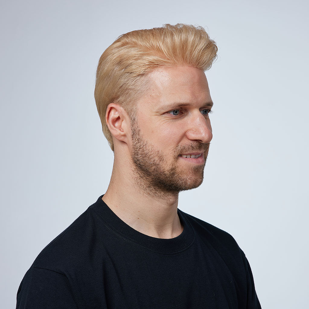 HS1 Transparent Men's Thin Skin Hair 0.08mm