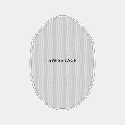 Full Swiss Lace Hair System Realistic Hairline for Men