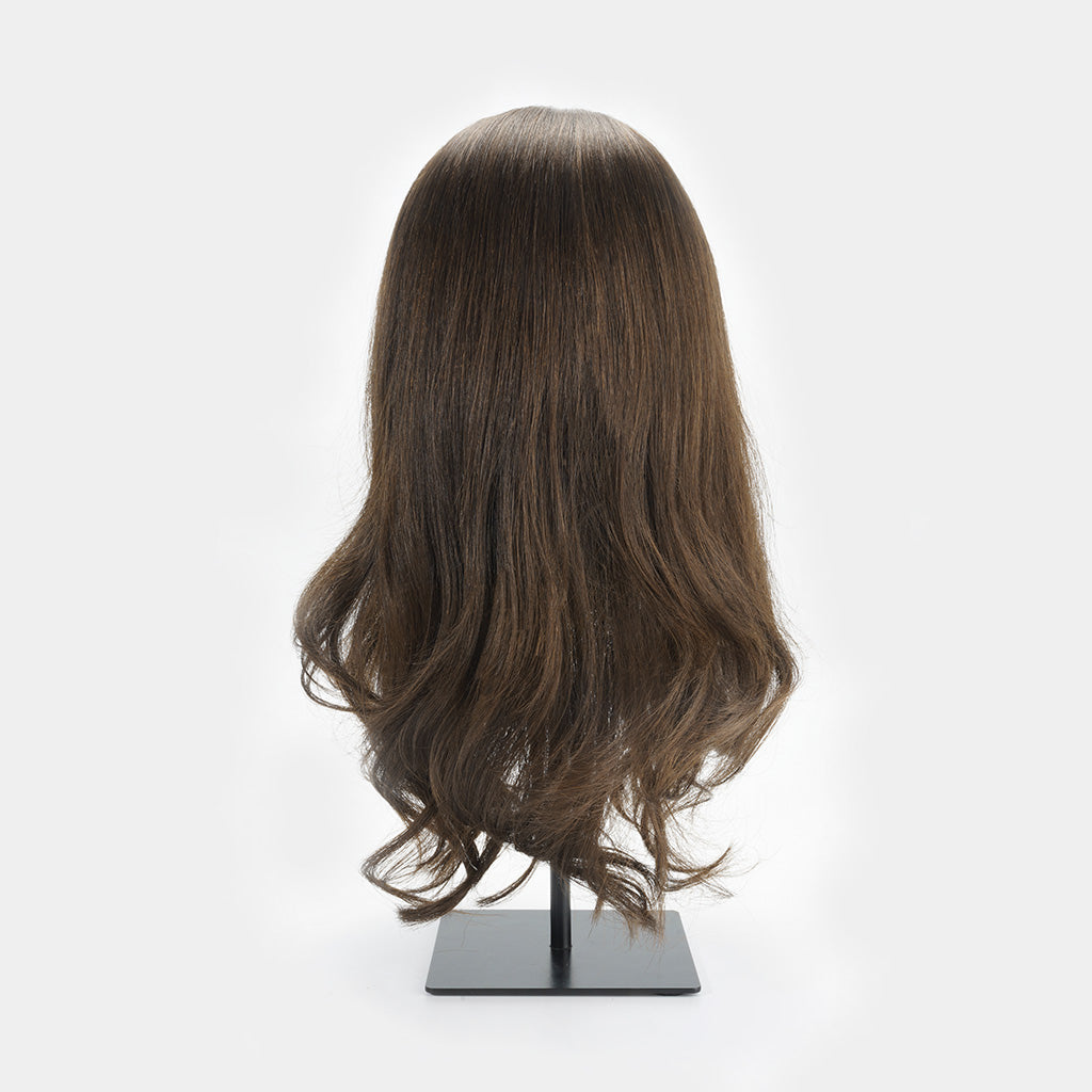 Realistic Mono Front Hair System – 100% Hand-Tied