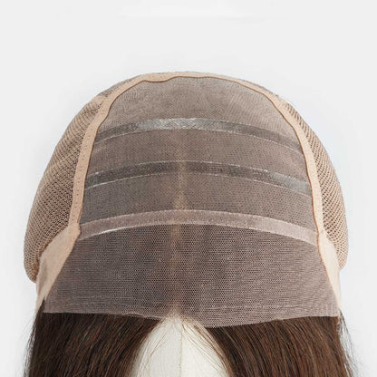 Realistic Mono Front Hair System – 100% Hand-Tied