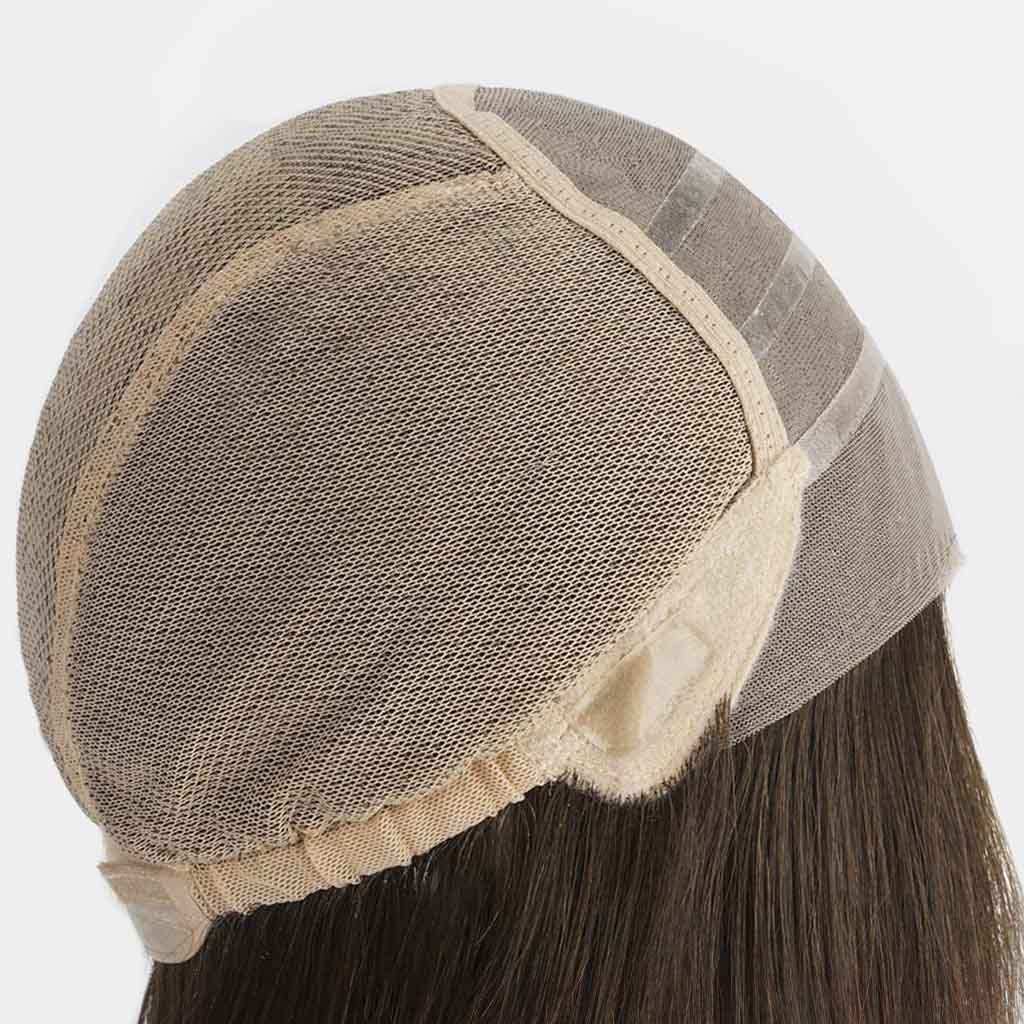 Realistic Mono Front Hair System – 100% Hand-Tied