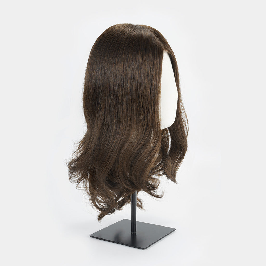Realistic Mono Front Hair System – 100% Hand-Tied