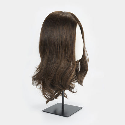 Realistic Mono Front Hair System – 100% Hand-Tied