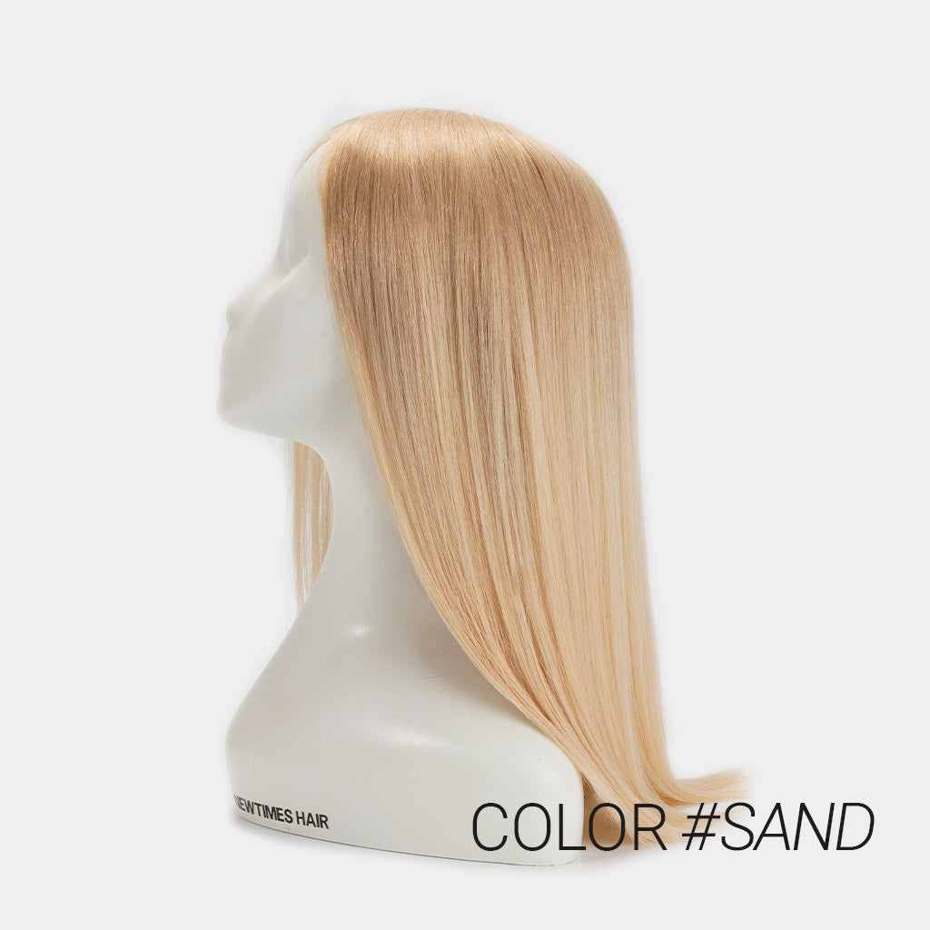 Realistic Mono Front Hair System – 100% Hand-Tied