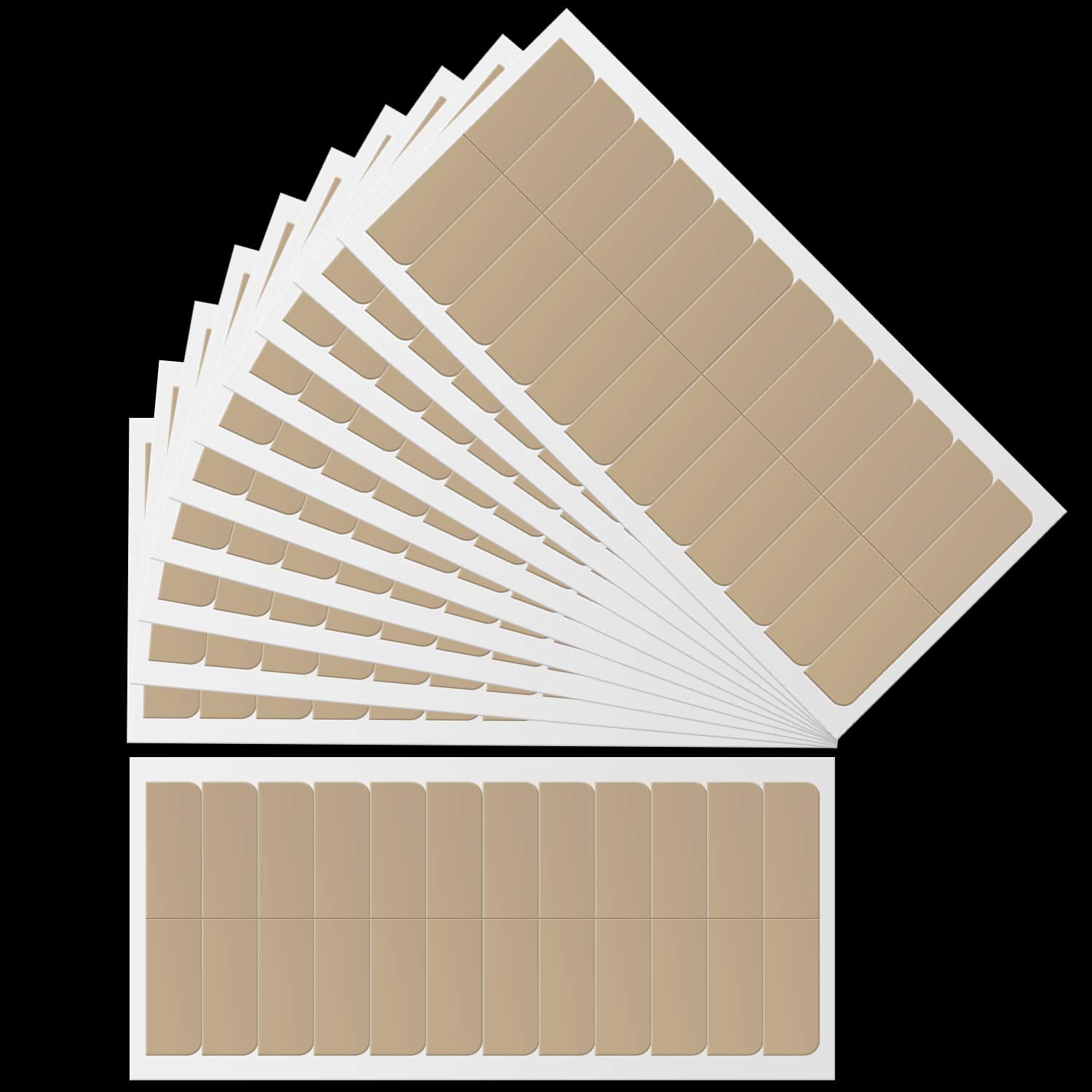180 Pieces Tabs Double Sided Extension Tapes 