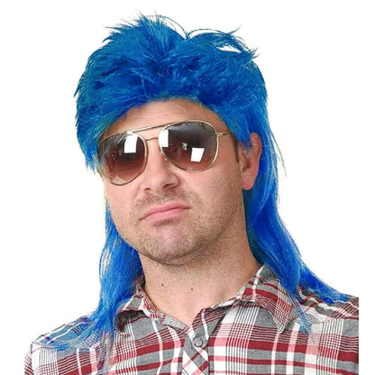 Mens Short  Wig Synthetic Replacement Costume Natural Hair Wigs