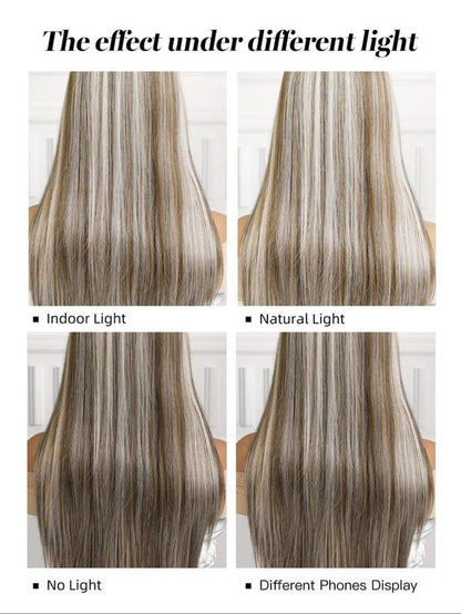  Long Straight  - Gorgeous Fluffy Wigs without Bangs