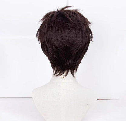 Synthetic Cosplay Black Hair Wigs