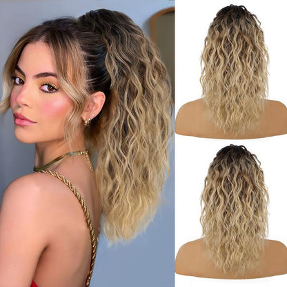 30" Long Wavy Claw Ponytail Extension