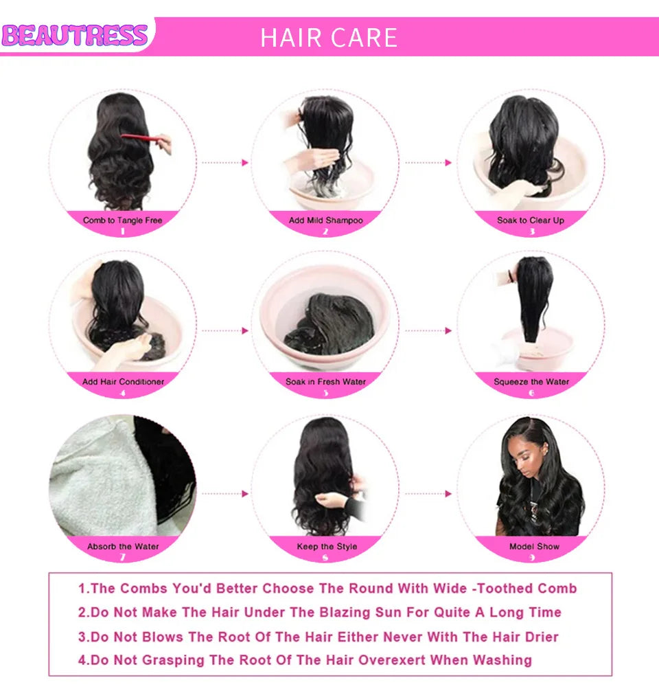 Ombre Kinky Curly Human Hair Wig – HD Transparent Lace Front