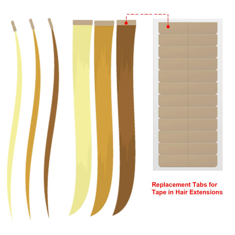 180 Pieces Tabs Double Sided Extension Tapes