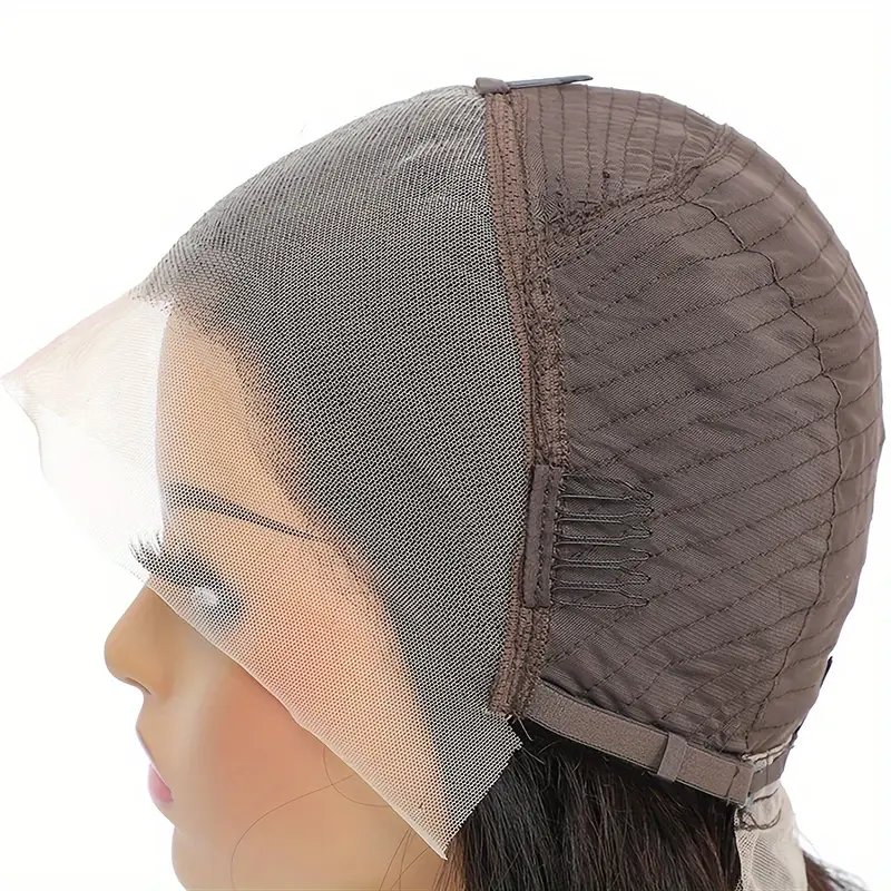 Styling Female Short Straight Hair Non-toxic Wig Human Hair- No Glue